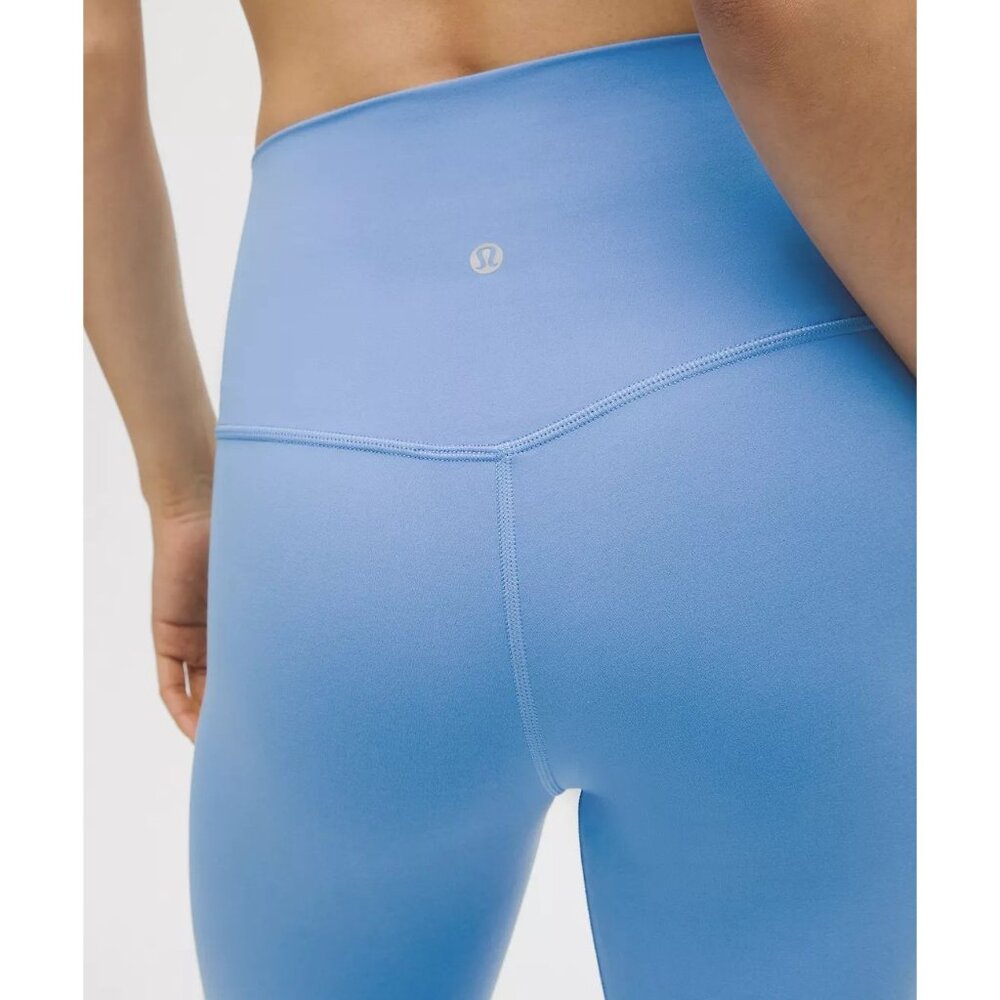 Lululemon Athletica Womens Align Crop Leggings Size 12 Pool 23" Inseam High Rise - Picture 5 of 5